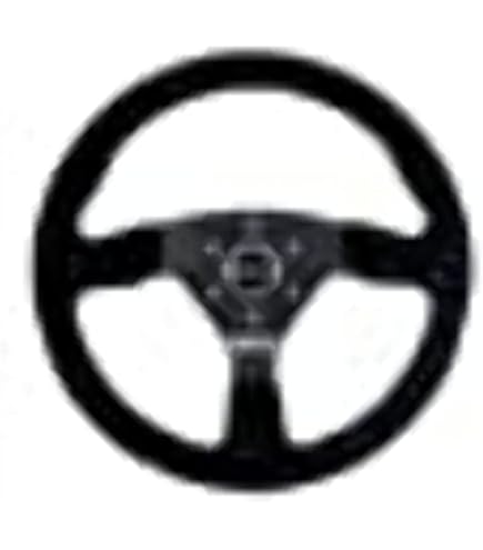 Amazon | OMP ステアリング TARGA タルガ ブラック スエード フラット